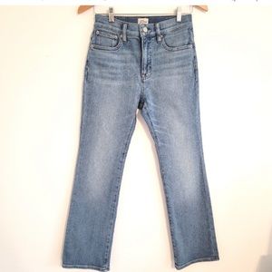 J. Crew Curvy Full Length Demi Boot jeans sz 28P